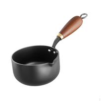 Mažas pieno puodas virtuvei, Non-stick padažo keptuvė, Universalus sviesto šildytuvas, Puodai ir keptuvės skirti black