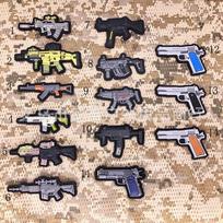 Cross-Border Camouflage Velcro Armband with Epoxy Soft Rubber Type 81 Patch No. 3