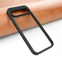 Google Pixel 9 dėklas Google Pixel 9 Pro XL 10 9A dangtelis Minkštas TPU rėmelis PC buferis Apsauginiai telefono dėklai Pixel 9 8A 8 7A Funda For Pixel 7A juoda