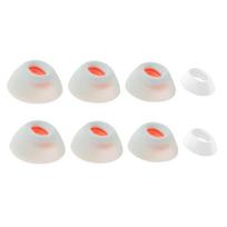 Silicone Ear Tips Earbud Covers for Tune Wireless Earbuds, Comfort Fit Replacement Eartips balta