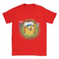 Adventure Time   T-Shirt Summer  Cotton T Shirts For Men Harajuku Print Tshirt Short Sleeve Y2K Casual Top Tees S