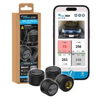 FOBO Padangų 2 TPMS Oro Slėgio Daviklis, Padangų Slėgio Stebėjimo Sistema, Lengvas Montavimas, Patikrinkite