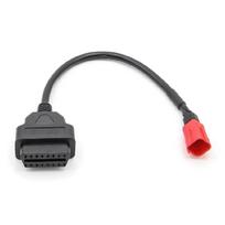 16 Pin to 6 Pin OBD2 Connector Motorcycles Extension Adapter Cable USBInterface 1
