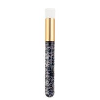 2PCS Eyelash Cleaning Brush Lash Shampoo Brushes Nose Pore Blackhead Remover Deep Brush For  Eyelash Extensions Makeup Tools beige