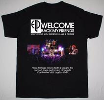 ELP An Evening with Emerson, Lake & Palmer T Shirt  Unisex T-Shirt XL