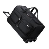 Li Shen Large Capacity Travel Trolley Bag juoda