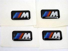 BMW / / / M Sport Wheel Emblem Badge (Set