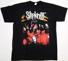 SLIPKNOT T-shirt Heavy Metal Band Tee Men's 100% Cotton Black New L