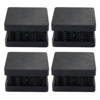 High Performances Acrylic Spring Vibration Isolation Stand Spikes Pad For Subwoofer Speakers In Entertainment Venues