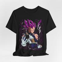Vegeta Anime Graphic T-Shirt Mens Womens Tees Top Tee Tops, Unisex T-Shirt Mens Womens Tees Top for fans, Unique T-Shirt Mens Womens Tees Top Tee Tops S