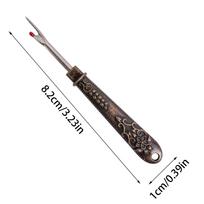 Seam Ripper Tool Vintage Thread Ripping Tool Metal Thread Ripper Unpicker Multi-Purpose Sewing Seam Cutter For Removing Sewing