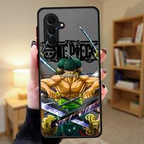 Anime One Piece Phone Cover Case for Samsung Galaxy A17 A52 A53 A54 A56 A55 A52S A72 A35 A73 A33 A34 A36 A16 A15 A14 A23 Galaxy A54 5G black