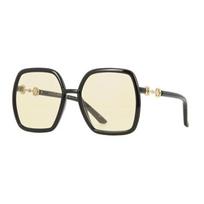 Gucci Kvadratiniai Geltoni Akiniai Nuo Saulės Moteriški Akiniai Nuo Saulės GG0890S-005 Dust Bag+Eyeglass Case (Random Color) beige