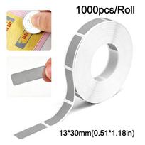 500/1000pcs/Roll Silver Gold Reward Game Labels DIY Scratch Stickers  Party Activity Use B-500Pcs/Roll