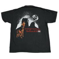 Vintage 90s Marlboro Cigarette Promo Coyote Bluff Wolf Pocket XL REPRINT Unisex T-Shirt XL