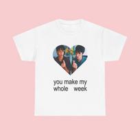 Slushy Noobz Martin Face Graphic Black and White Print Streetwear Tee M