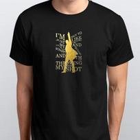 Men's and Women's T-shirts American Musical Alexander Hamilton T-SHIRT S M L XL XXL 3 4 XL colours Black XXXL