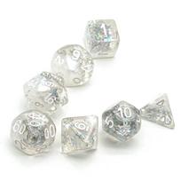 Cusdie Season Slices DND Dice Set D4 D6 D8 D10 D% D12 D20 7Pcs Polyhedral Dices for D&D Tabletop Role Playing Board Games TRPG