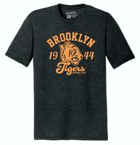 Men's and Women's T-shirts Brooklyn Tigers 1944 Football TRI-BLEND Tee Shirt XXXL