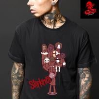 Men's and Women's T-shirts Slipknot Metal Rock Band Tee Unisex Heavy Cotton L