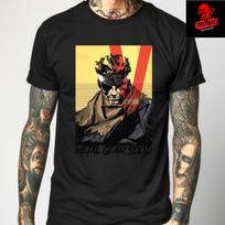 Men's and Women's T-shirts Metal Gear Solid Retro Video Gamer Unisex Heavy Cotton S