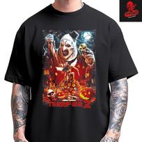 Men's and Women's T-shirts Terrifier 2   Art The Clown  Horror Movie Tee Unisex Cotton XXL