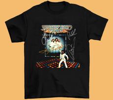Men's and Women's T-shirts New Bee Gees Saturday Night Fever Black Unisex Unisex Size S-5XL Shirt XXXXL