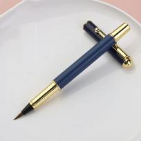 Stationery Student Painting Calligraphy Brushes Fountain Pen Small Regular Script Brush Ink Pen mėlyna