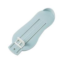 Adjustable Child Foot Measuring Device Baby Foot Length Ruler Tool for Accurate Measurement of Kids Feet Size with Sliding Scale One Size mėlyna