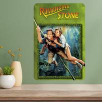 Romantika su akmeniu Klasikinis filmas Metalinis plakatas 20x30cm（7.8x11.8inch）