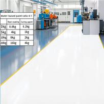 High-quality Epoxy Resin Coating Floor Paint Brush Building Road Marking Liquid Coating Manufacturer Direct gray