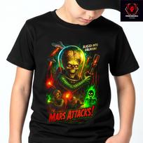Mars Attacks! Cult Horror Movie Sci-Fi Top Premium Soft Cotton T-Shirt 2XL