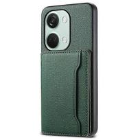 Compatible For OnePlus Ace 2V / Nord 3 5G Phone Case Leather+PC+TPU Card Slot Protective Shell juoda