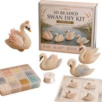 Handmade Bead Art Mosaic Kit Stable Creative DIY Decoration Bright Colors for Hand Embroidery Craft Enthusiasts & Decoration
