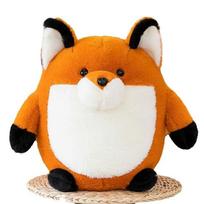 23-35cm Cute Bubble Fox Plush Toy Chubby Orange Soft Little Fox Soothing Pillow Doll a Birthday and Christmas Gift for Child 23cm