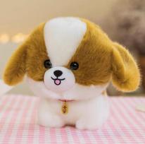 Gyvas Kawaii Purus Šuo Pliušinis Žaislas Imitacija Šuniuko Modelis Minkšta Lėlė Mažas Čiau Pomeranijos Špicas Korgis Jorkšyro Terjeras Pliušinė Dovana Mergaitei 20cm