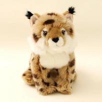 Lifelike Felidae Lynx Plush Toy Wildlife Doll Stuffed Toy Photography Props Zoo Souvenirs Wildlife Enthusiast Collect about 28cm