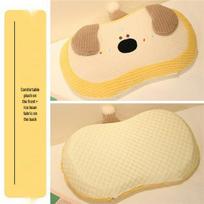 Ice Bean Hug Memory Foam Lumbar Pillow for Girls - Summer Sleep Support for Office, Dormitory, or Bed. 55*32 cm