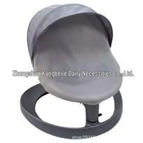 Nuna Leaf Baby Rocker with Toy, Mosquito Net, and Cover Accessories Grey mosquito net