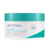 AESTURA A-Cica 365 Cooling Soothing Pad pH 4.5 110ml / 60 Pads – Calming Hydrating Toner Pads for Sensitive Skin