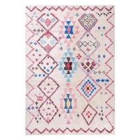Marokiečių Retro Geometrinis Svetainės Kilimas Miegamojo Lovos Šonui Grindų Kilimėlis Didelis Plotas Šviesus Prieškambario Kilimėlis Dienos Mirusiųjų Dekoras 40x60cm