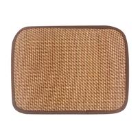 Pet Dog Bed with Straw Pad Summer Cool 4060cm One Size ruda