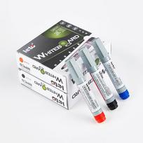 Non-Toxic Erasable Whiteboard Markers Set 12 Colors Refillable Dry Erase Pens for School Office Training Stationery juoda