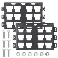 Packout Toolbox Accessories 2Pcs Mounting Plates for Milwaukee 48-22-8486 Metal Base Toolboxes 100 Plate Lbs Load Capacity Compatible with 2pcs