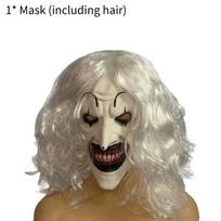 Scary Terrifier 3 Clown Mask 2024 New Terrifying Latex Halloween Cosplay Mask Style A