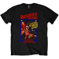 Elton John Ejtee12mb04 TShirt Black Large S