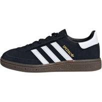 Adidas Originals HANDBALL SPEZIAL Classic And Versatile Low top Kids' Skateboarding Shoes Black JQ6382 30.5