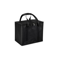 Large Capacity Non-Woven Cooler Bag with Zipper and Aluminum Foil for Food Delivery and Cold Storage one size juoda