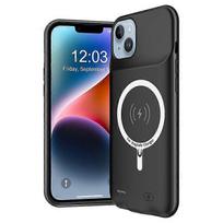 D98 Portable Battery Case Compatible For iPhone 14 Plus Power Bank Phone Case 8500mAh Magnetic Wireless Charger Case Support Audio