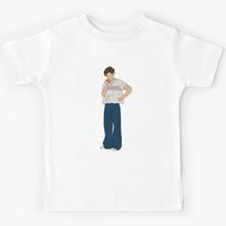 Copy of Harry Styles red suit Adore you, london, music, styles, watermelon sugar, larry, louis tomlinson, vsco - 2022, Kids T-Shirt 170